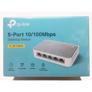 Switch HUB รุ่น TL-SF1005D จำนวนช่องต่อ 5 พอร์ต ความเร็ว 10/100MBPS TP-Link