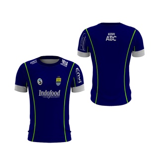 Utamamedia - เสื้อกีฬาแขนสั้น ลายทีม Persib Bandung 3D