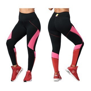 Zumba Love High Waisted Ankle Leggings (กางเกงเลคกิ้งออกกำลังกายซุมบ้าและโยคะ)