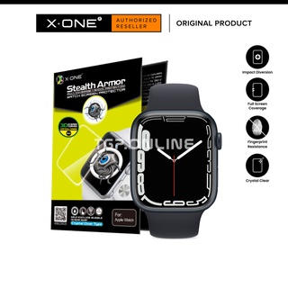 X.one ฟิล์มกันรอยหน้าจอนาฬิกาข้อมือ 3D แบบใส สําหรับ Watch Series 8 7 6-41 มม. 45 มม. 38 มม. 40 มม. 42 มม. 44 มม.