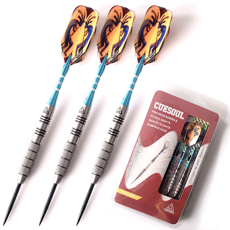 Cuesoul ชุดลูกดอกปาเป้าเหล็กทังสเตน 90% 32 กรัม 3 ชิ้น