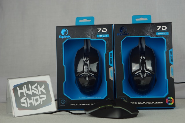 เมาส์เกมมิ่ง RGB Razeak RM-072 Gaming Mouse เมาส์เกมมิ่ง ประกัน 1 ปี