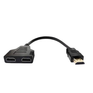 R* อะแดปเตอร์แยก Hdmi เข้า 1 ออก 2 Hdmi ตัวผู้ เป็นตัวเมียคู่ 1 เป็น 2 ทาง