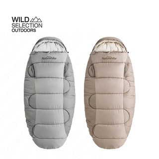 ถุงนอน Naturehike แบบหนา Oval Sleeping Bag with cuffs NH20MSD03