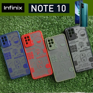 เคส ขอบนิ่ม ปกป้องกล้อง ชุดท่องอวกาศ (คละลาย) สำหรับ  Infinix Note 10