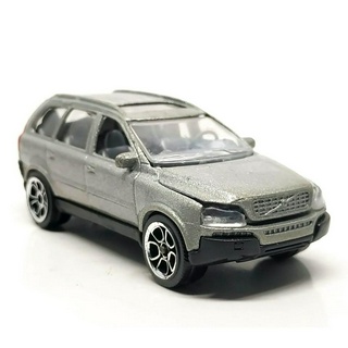 รถเหล็กมาจอเร็ต Majorette Volvo XC90 สีเมทัลลิกเงิน ขนาด 1/64 ยาว 8 cm มือสอง #004