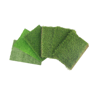 หญ้าเทียมแผ่น ทามิ เกรดAA หญ้าปลอม A4 20x30ซม. มีความสูงให้เลือก ติดผนัง Tami Artificial Grass A4 size 20x30cm