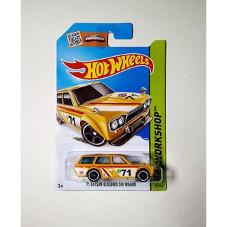 hot wheels 71 DATSUN BLUEBIRD 510 WAGON