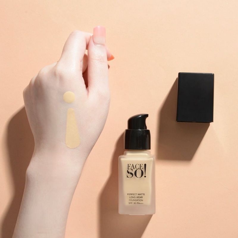 Face So! Perfect Matte Long Wear Foundation SPF30 PA+++ เฟสโซ! เพอร์เฟค แมทท์ ลองแวร์ ฟาวเดชั่น รองพื้น