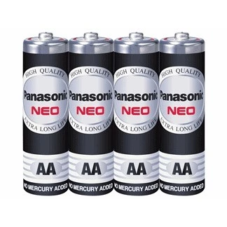 KTS (ศูนย์เครื่องเขียน) ถ่านไฟฉาย Panasonic ขนาด AA สีดำ