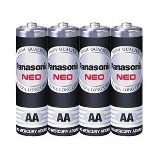 KTS (ศูนย์เครื่องเขียน) ถ่านไฟฉาย Panasonic ขนาด AA สีดำ
