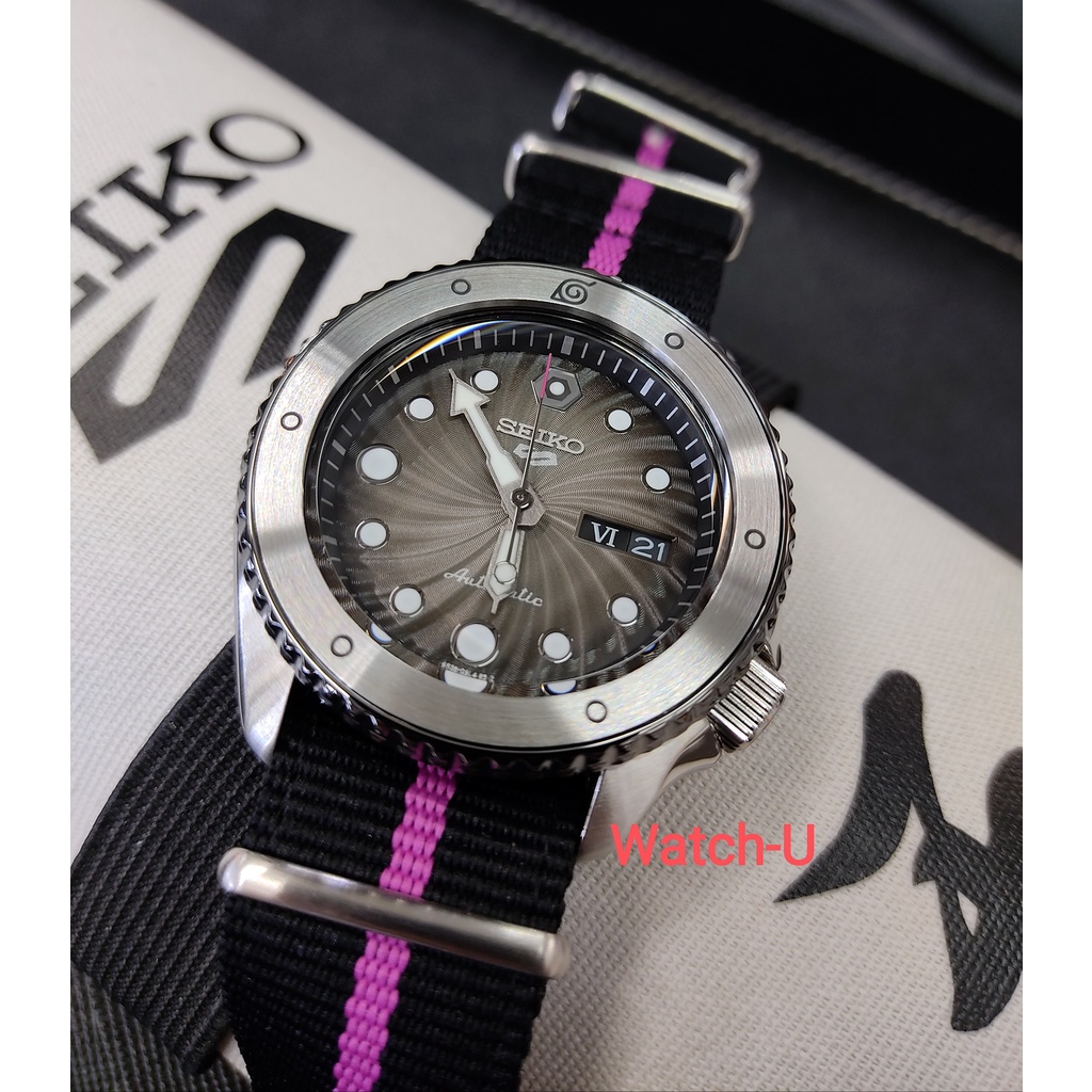 นาฬิกา SEIKO 5 Sports NARUTO &amp; BORUTO Limited Edition (BORUTO) SRPF65K1 SRPF65K SRPF65