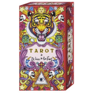 การ์ดเกม Tarot De El Dios De Los Tres Tarot สําหรับตกแต่งบ้าน