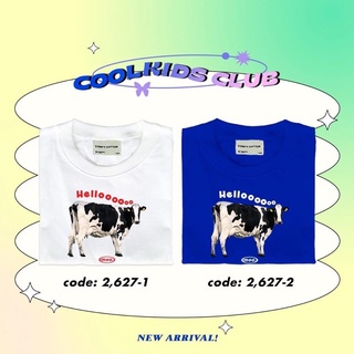 Bearcute🐻พร้อมส่ง !!! เสื้อโอเวอร์ไซส์ 🐄รุ่น COMFY COTTON🥛ลายน้องวัว 🍼