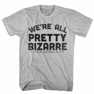 ผ้าฝ้ายแท้เสื้อยืดแขนสั้น พิมพ์ลาย Pretty Bizarre สําหรับอาหารเช้า คลับS-4XL