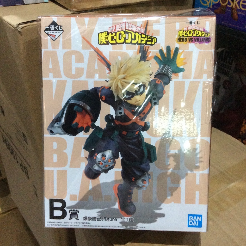 ✅  สินค้าพร้อมส่ง : My Hero Academia Figure HERO VS VILLAINS Katsuki Bakugo Ichiban kuji Prize B