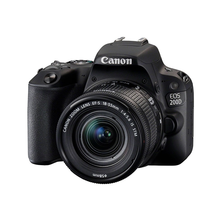 Canon กล้อง EOS 200D Black Kit EFS 18-55 IS STM