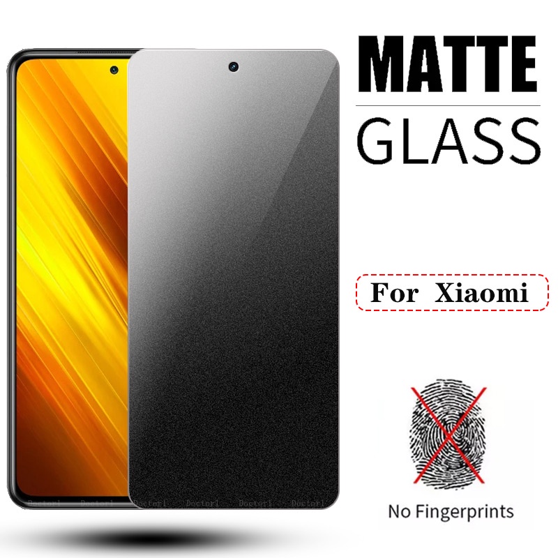 ฟิล์มกระจก ด้าน สำหรับ Xiaomi POCO C75 C71 C65 C61 F7 Ultra F5 X7 X6 X5 C40 F4 F3 X4 X3 GT NFC M7 M6