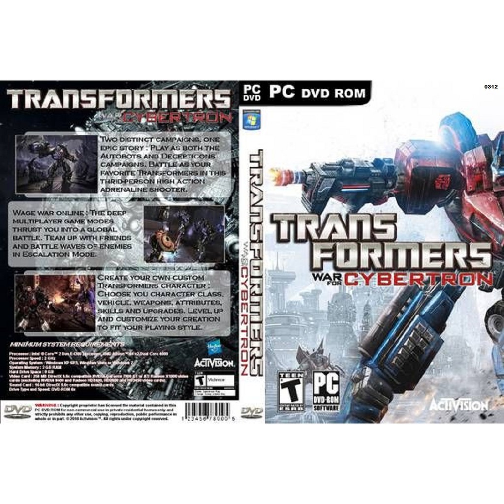 (PC DVD) Transformers War For Cybertron