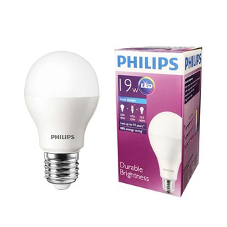 หลอด LED PHILIPS A60 CDL 19วัตต์ สีขาว หลอดไฟภายในบ้านเอนกประสงค์