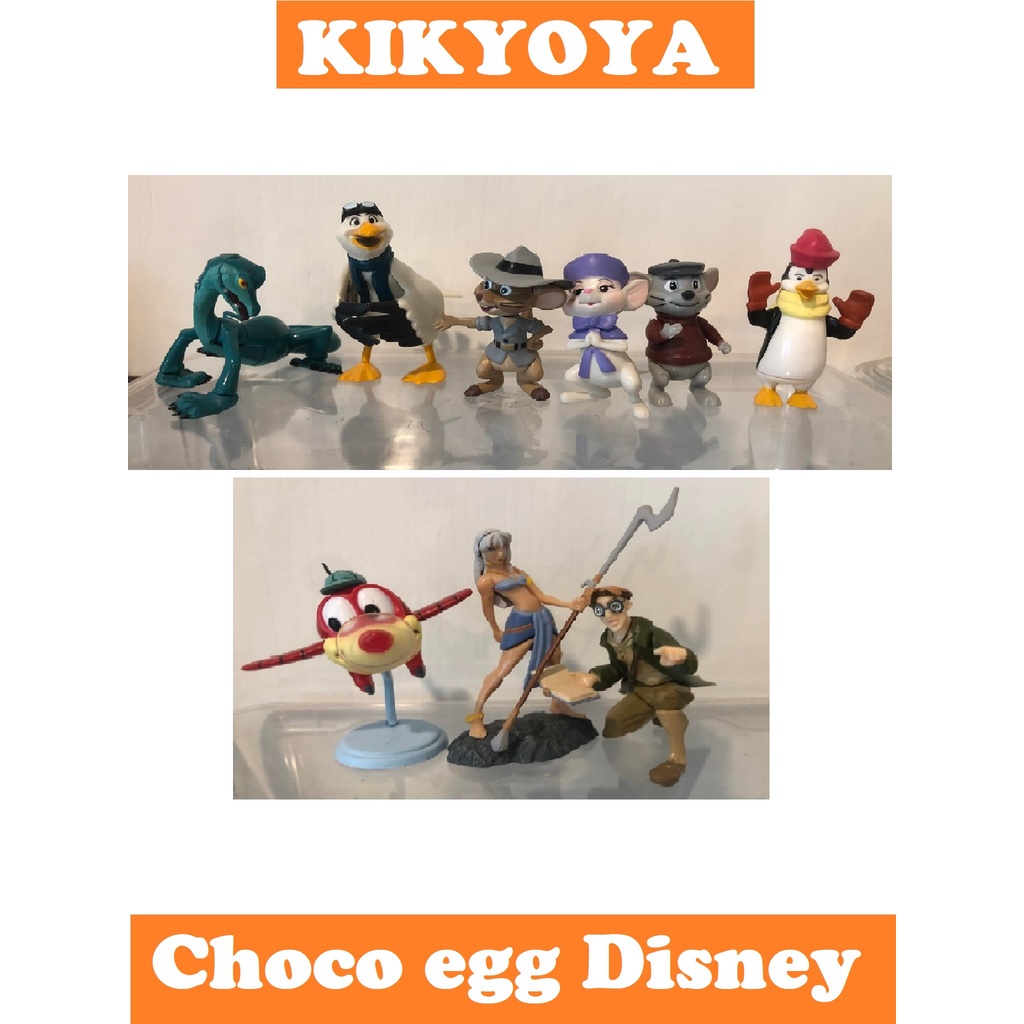 Tommy Chocolate  choco egg disney Alantis Rescuers