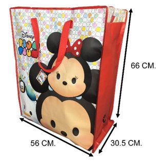 ถุงกระสอบ กระเป๋า มิกกี้เมาส์ Mickey Mouse ไซส์L ใบใหญ่มาก ลิขสิทธิ์แท้ shopping bag กระเป๋ากระสอบ ถุงกระสอบ