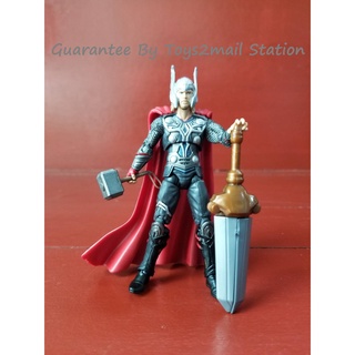 [สินค้ามือ 2 รบกวนอ่านรายละเอียด] MARVEL THOR ภาคแรก ขนาด 3.75 นิ้ว ตั้งโชว์ สภาพดี ไม่หัก ไม่กาว อุปกรณ์ครบ หายากของแท้