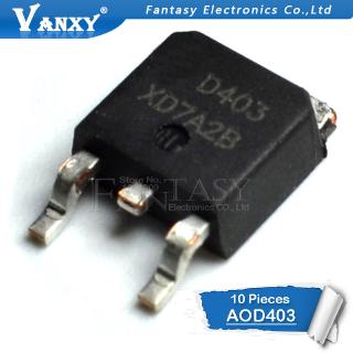 10PCS D403 TO252 AOD403 TO-252 new and  original IC