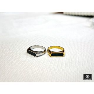 แหวนนิลดำ Minimal Style