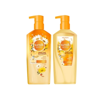สินค้าขายดี!! Sunsilk แชมพู/ครีมนวด ซัลซิล เนเชอรัล เพอร์ฟูม บลอสซัม เดซี่&amp;พีช 425 มล. ส่งเร็ว🚛💨