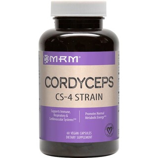 🔥พร้อมส่ง🇺🇸MRM, Cordyceps CS-4 Strain, 60 Vegan Capsules