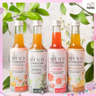 Mind Kombucha มายด์ คอมบูชะ ชาหมัก fermented tea เพื่อสุขภาพ 250 มล.