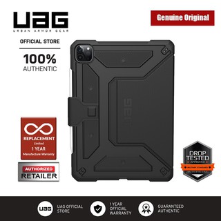 【Apple ipad Pro 11 inch (2ND GEN, 2020)】UAG Metropolis Series Tablet เคสกันกระแทก Tablet เคสกันกระแทก - Black