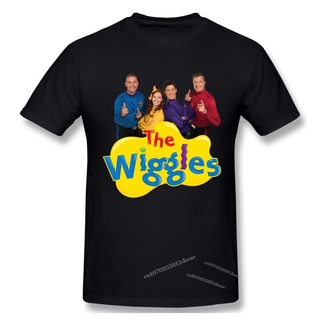 เสื้อยืดแขนสั้น ผ้าฝ้าย พิมพ์ลาย The Wiggles แฟชั่นฤดูร้อน สําหรับผู้ชาย และผู้หญิงS-5XL