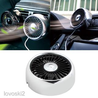 รถมินิคูลเลอร์พัดลมเครื่องปรับอากาศ 3 สปีด USB เครื่องชาร์จคูลเลอร์สีเงิน Car Mini Fan Cooler 3-speed Air Conditioner USB Rechargeable Cooler Silver