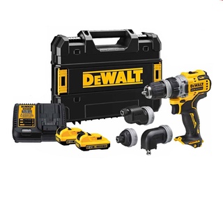 DEWALT สว่านไร้สาย12V รุุ่น DCD703D2 เปลี่ยนหัวได้ 4 หัว