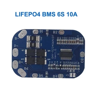 บอร์ด BMS LiFePO4 4S/6S/8S 10A/20A/30A ป้องกันแบตเตอรี่ลิเธียมฟอสเฟต 3.2V 32650 สำหรับ 12.8V 19.2V 25.6Vสเฟต