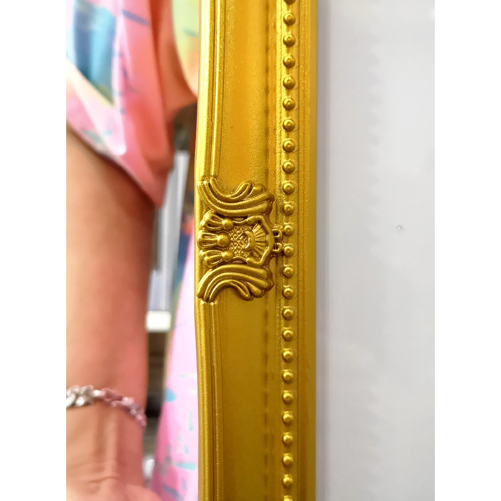 แตก​ หัก​ เคลมฟรี‼️กรอบหลุยส์สีทอง ขนาด​ A4 (19) - รูปที่ 2