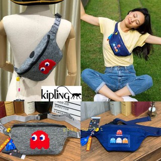  กระเป๋าคาดอก *ส่งฟรี ems. ของแท้ พร้อมส่งค่ะ* Kipling FRESH Pac-Man Waist Pack กระเป๋าคาดอกผู้ชาย  กระเป๋าคาดอกผู้หญิง