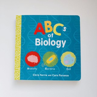 [พร้อมส่ง] หนังสือ ABCs of Biology เล่มแข็ง Boardbook