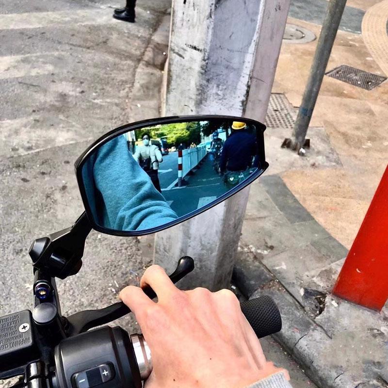 หัวรถจักรรถจักรยานยนต์ไฟฟ้า EBIKE AOS4 กระจกมองหลังสกู๊ตเตอร์ gogoro รถยนต์ไฟฟ้า BWSR FORCE C90 ดัดแ