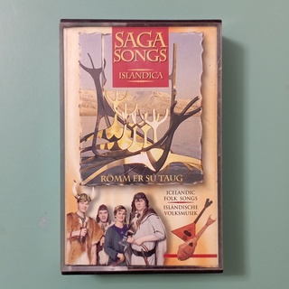 Icelandic Folk Songs Islandica Saga Songs (Römm Er Sú Taug) 1995 เทป Cassette รับประกันไม่มีอัดทับ มีส่วนลดของแถม / 0284