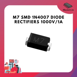 (10 pcs) M7 SMD 1N4007 Diode Rectifiers 1000V/1A