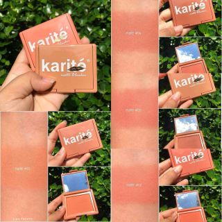 บรัชออน Karite บรัชออนโทนสีส้มพีช สีอิฐ กำลังเป็นที่ฮอตฮิตของสาวๆ สีสวยๆ ราคาเบาๆ งานแท้ค่ะ