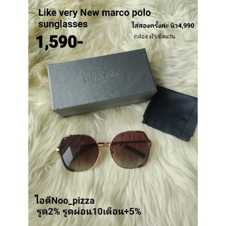 like new marco polo italy sunglasses