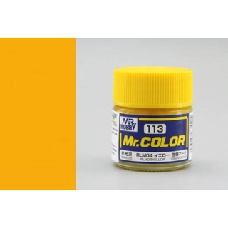 สีสูตรทินเนอร์ Mr.Color C113 RLM04 YELLOW