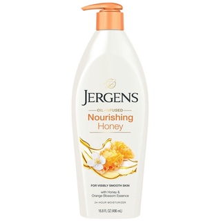 Jergens oil infused nourishing honey 496ml