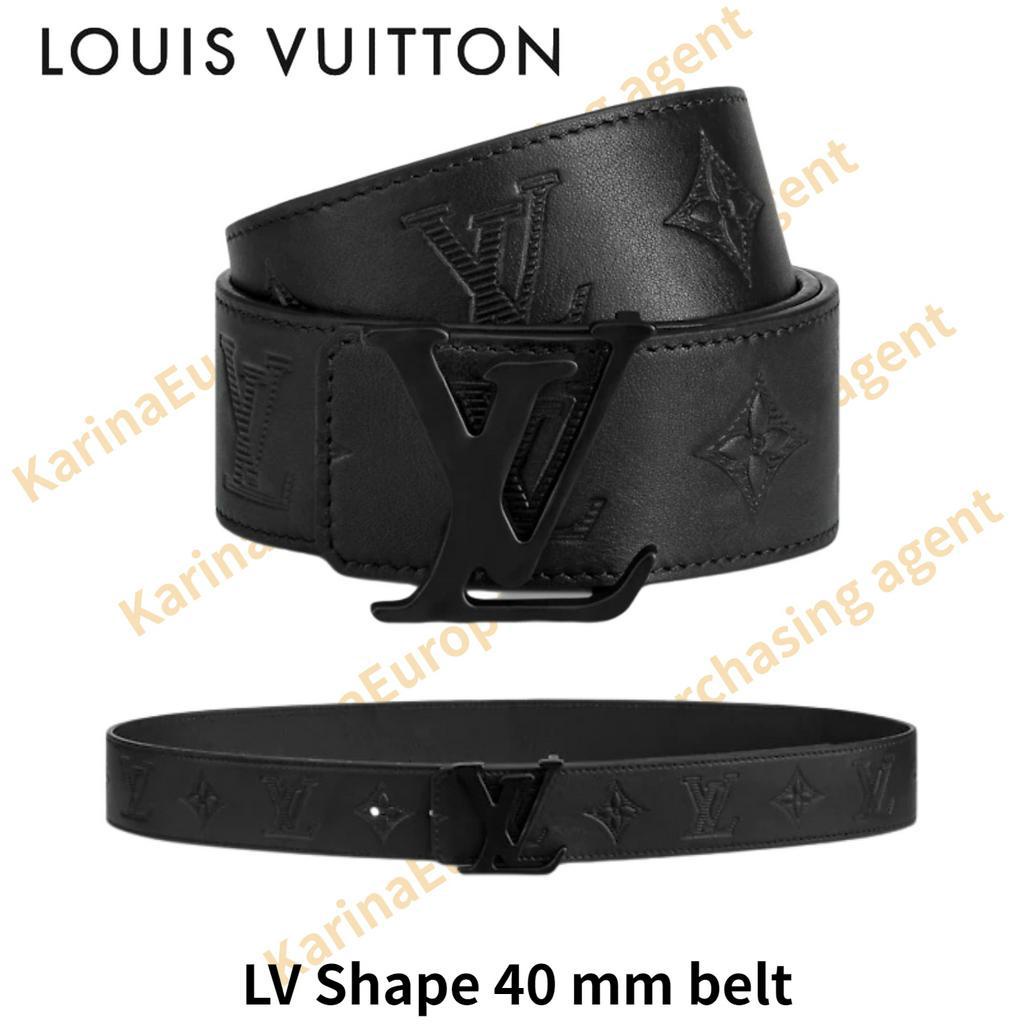 LV Shape 40 mm belt Louis Vuitton Classic models