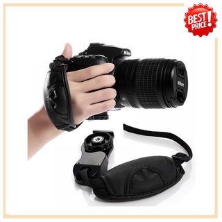 สายคล้องข้อมือหนัง pu กันลื่นสําหรับกล้อง dslr