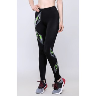 กางเกงรัดกล้ามเนื้อ ZXU Womens Compression Tights CAMO